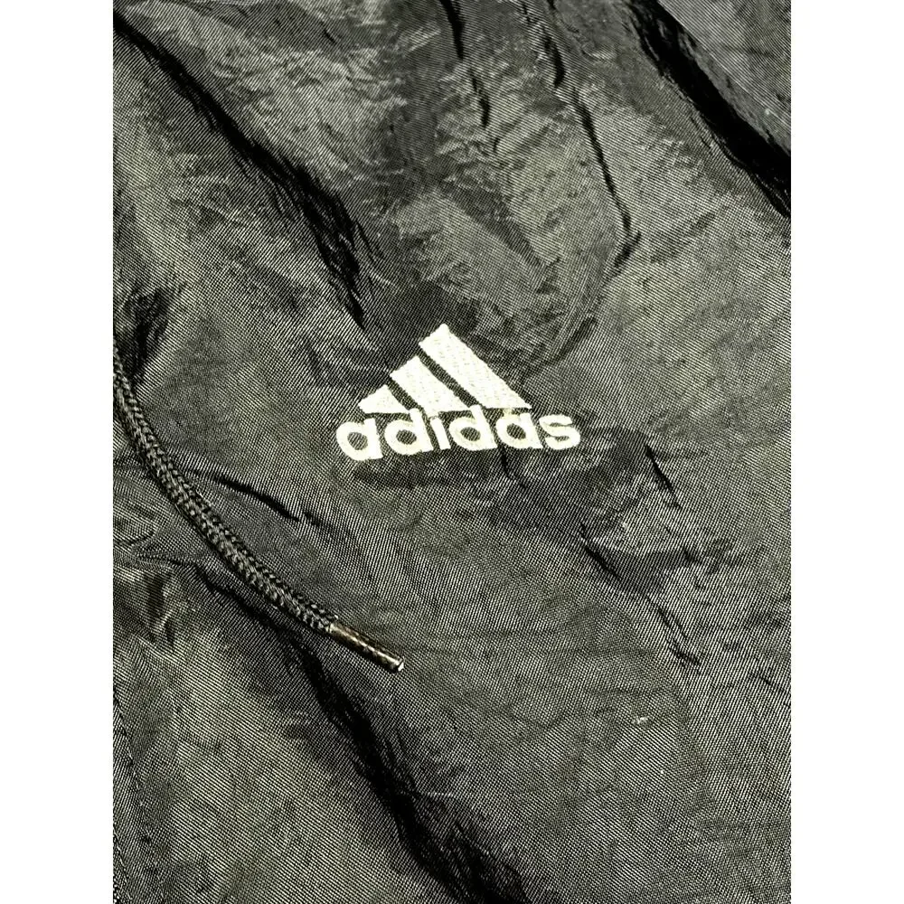 Adidas Vintage Insulated Branded Graphic Hoodie Jacket size Large